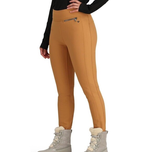 OBERMEYER Jinks ITB Softshell Pant Size 6 Brown NEW Ski Snow Winter Outdoors - Picture 3 of 12